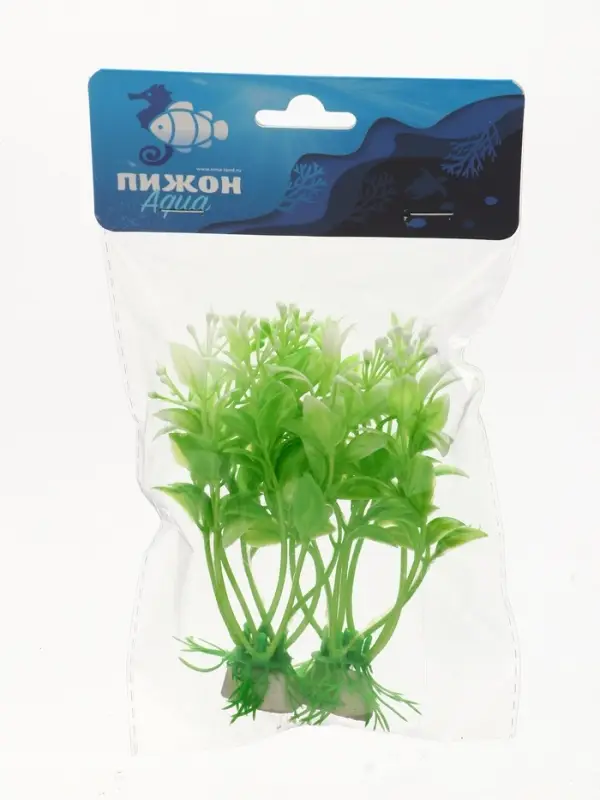 Набор растений искусственных для аквариума, 12 см, 2 шт.