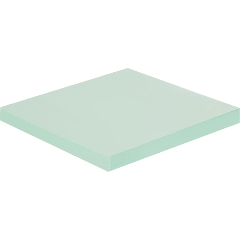 Стикеры ATTACHE с клеев.краем 76х76 голубой 100л