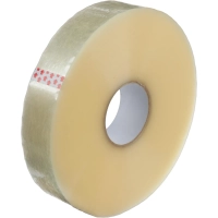 Клейкая лента упаковочная 48ммх990мх45мкм, прозрачная 6 шт/уп(белая втулка)