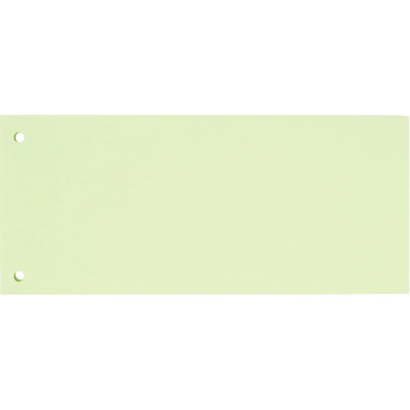 Разделитель листов разделительные полоски Комус, зеленые, 100 шт./уп.