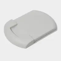 Ёршик для унитаза SAVANNA, настенный, силиконовый, с ёмкостью для моющего средства, 10.5&times;10.5&times;41 см, белый