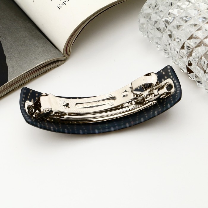 Заколка-автомат для волос Заколка-автомат для волос "Толиман" волна, 8 см