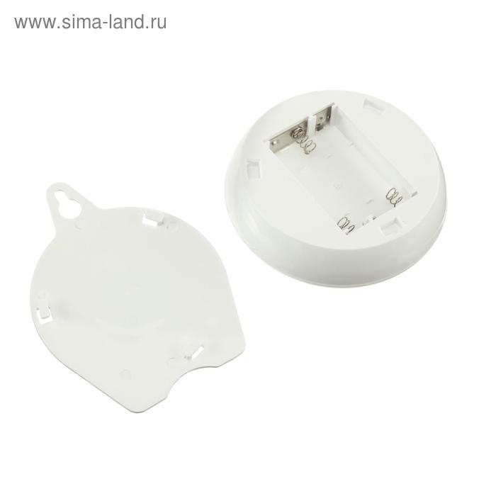 Светильник светодиодный с датчиком движения, 6 LED, 2,5 Вт, от батареек 3*AAA, 6500К, белый Светильник светодиодный с датчиком движения, 6 LED, 2,5 Вт, от батареек 3*AAA, 6500К, белый