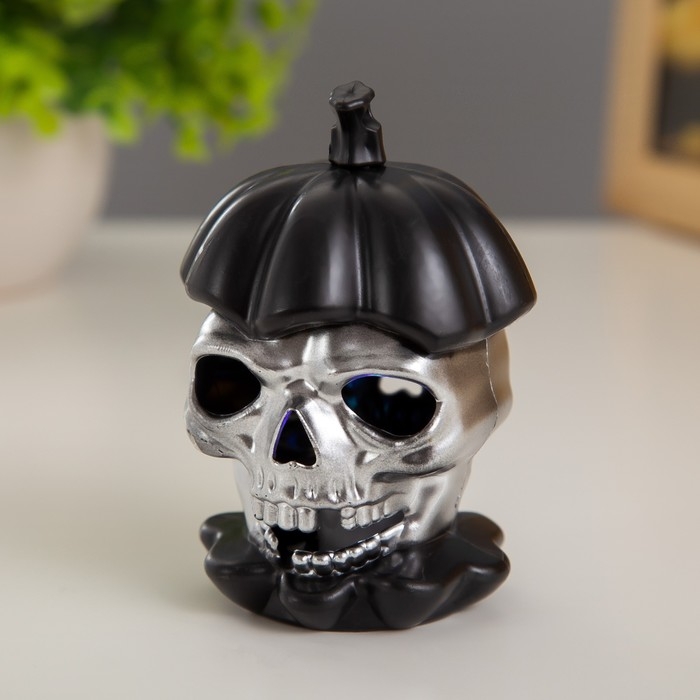 Ночник Ночник "Череп" LED RGB 3хAG10 5,5х5,5х9 см RISALUX