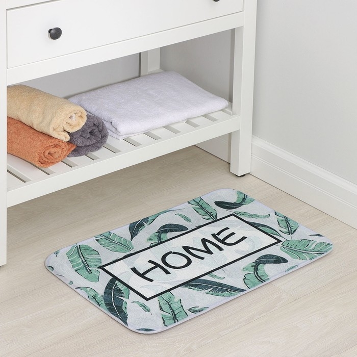 Коврик для дома Доляна «Тропический дом», 40×60 см Коврик для дома Доляна «Тропический дом», 40×60 см