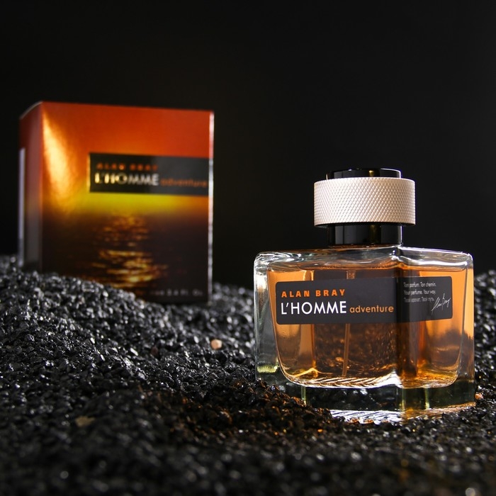 Туалетная вода мужская Alan Bray L'HOMME Adventure, 100 мл Туалетная вода мужская Alan Bray L'HOMME Adventure, 100 мл