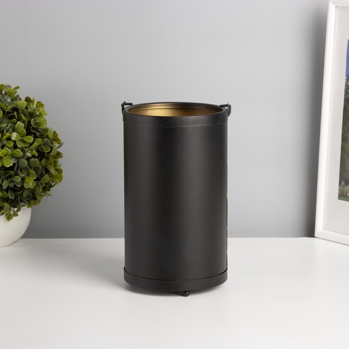 Светильник Светильник "Ночной лес" LED 3хААА черный 12х12х20,5см