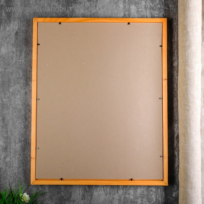 Фоторамка с 20 40х50 см, сосна (пластиковый экран) Фоторамка с 20 40х50 см, сосна (пластиковый экран)