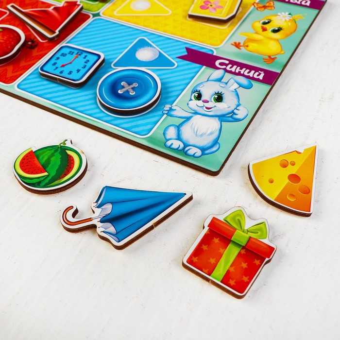 Головоломка липучки «Цвета и формы» Головоломка липучки «Цвета и формы»