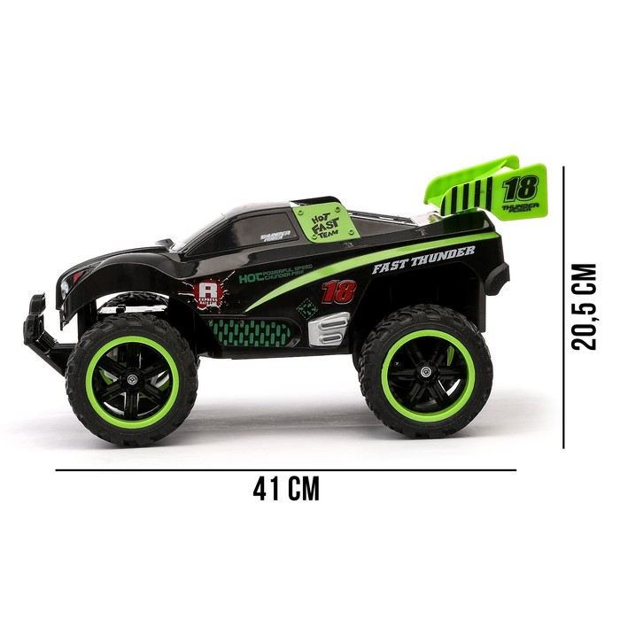 Джип радиоуправляемый «Бигфут», световые эффекты Джип радиоуправляемый «Бигфут», световые эффекты