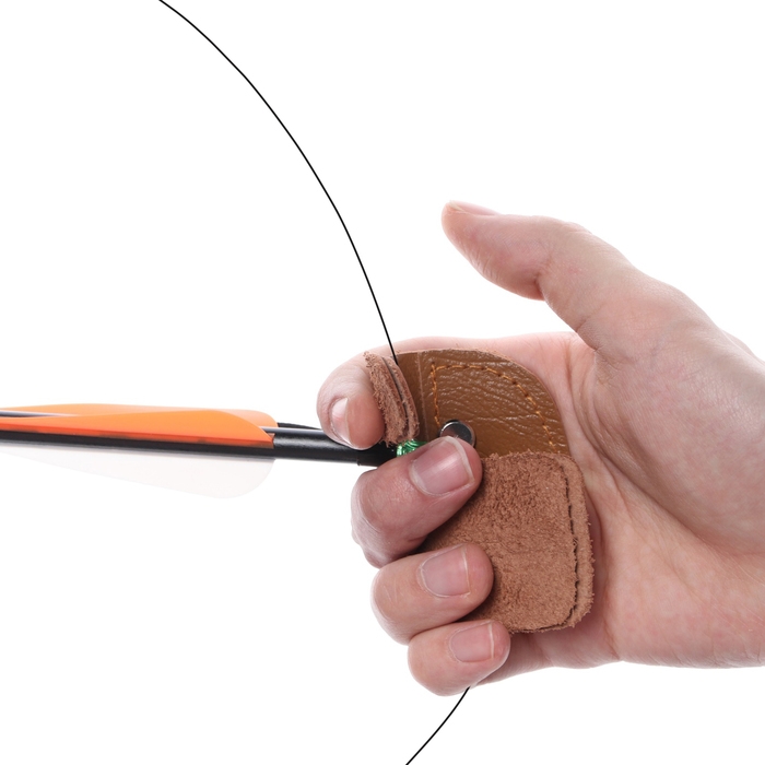 Напальчник для стрельбы из лука, натуральная кожа Напальчник для стрельбы из лука, натуральная кожа