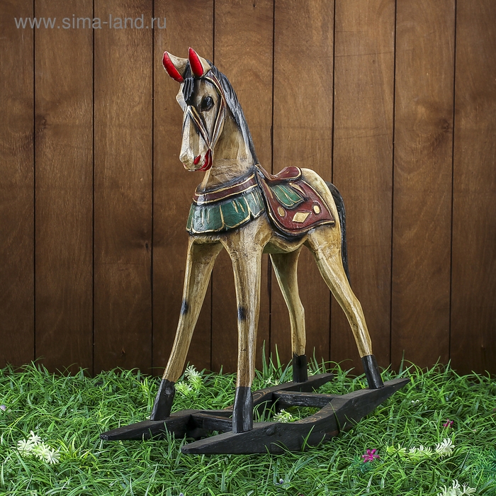 Сувенир дерево Сувенир дерево "Лошадка качалка" 45х12х45 см