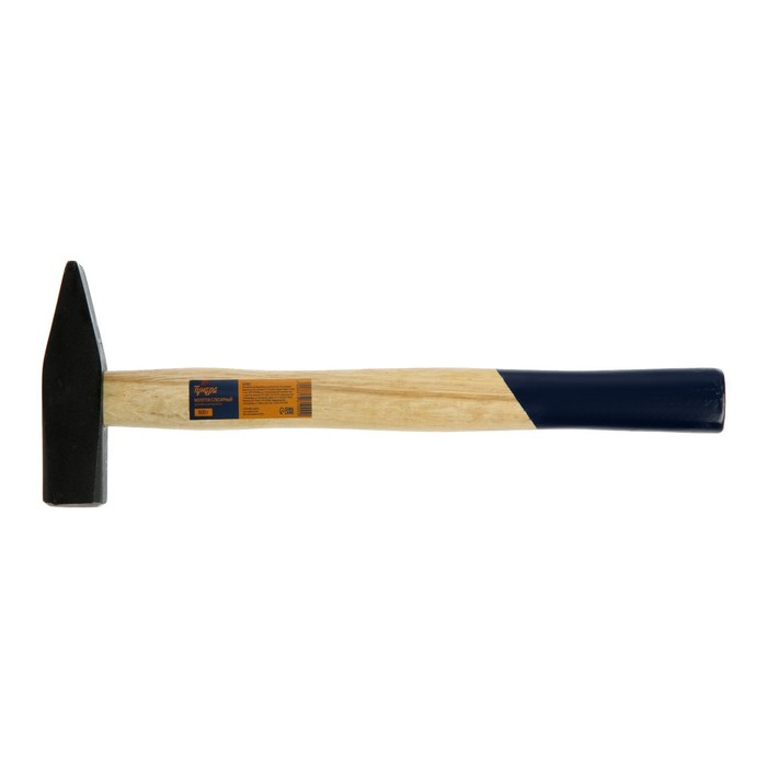 Молоток слесарный ТУНДРА, квадратный боек, деревянная рукоятка, 600 г Молоток слесарный ТУНДРА, квадратный боек, деревянная рукоятка, 600 г