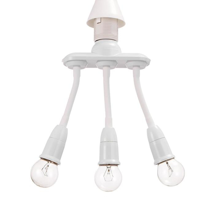 Светильник 1115/3 Е27 40Вт белый 5х14,5х22,5 см BayerLux Светильник 1115/3 Е27 40Вт белый 5х14,5х22,5 см BayerLux