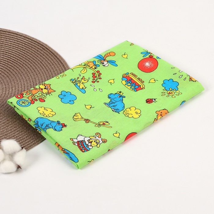 Пелёнка детская, бязь 75х110 см., хлопок 100%  рисунок МИКС Пелёнка детская, бязь 75х110 см., хлопок 100%  рисунок МИКС