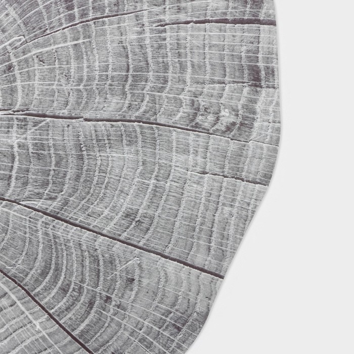 Салфетка сервировочная на стол «Спил», 38×39 см, цвет серый Салфетка сервировочная на стол «Спил», 38×39 см, цвет серый