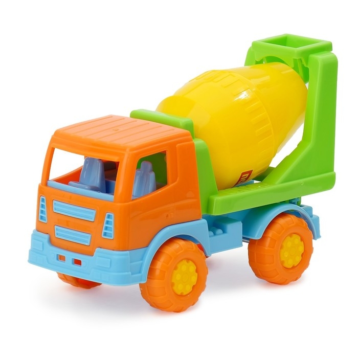 Автомобиль-бетоновоз «Тёма», цвета МИКС Автомобиль-бетоновоз «Тёма», цвета МИКС