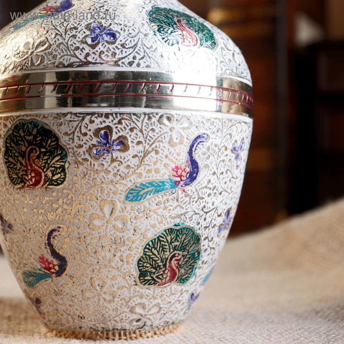 Ваза  Ваза "Ажур" латунь 9х9х21 см