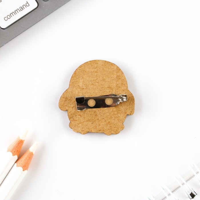 Значок «Опасная утка», 3 х 3 см Значок «Опасная утка», 3 х 3 см