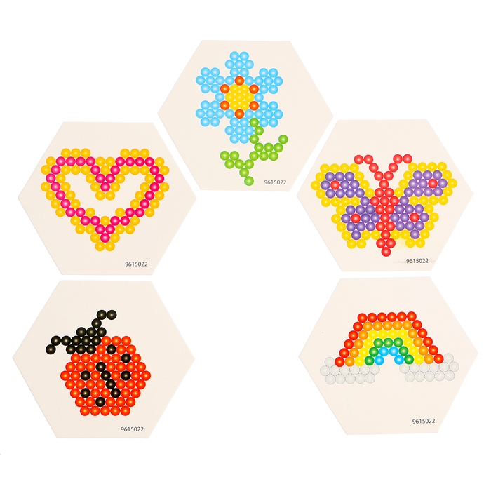 Аквамозаика в контейнере, 2500 шариков, 10 трафаретов, 2 основы Аквамозаика в контейнере, 2500 шариков, 10 трафаретов, 2 основы