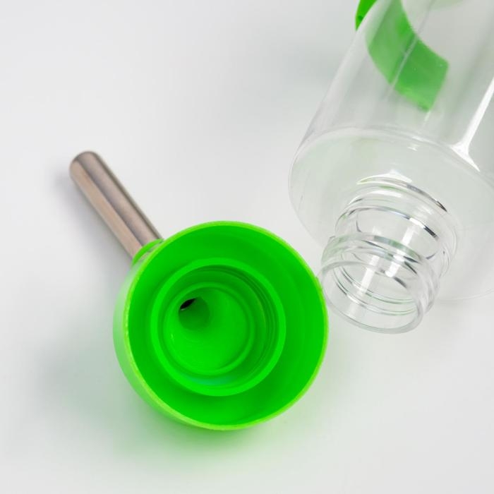 Поилка для грызунов  Поилка для грызунов "Пижон", 250 мл, зелёная