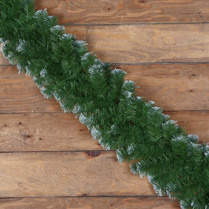 Гирлянда хвойная Гирлянда хвойная "Рождественская белоснежная " d-28 см, дл 270 см