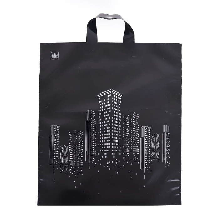 Пакет Пакет "Биг сити", полиэт. с петл. ручкой, 44x40 см, 43 мкм, набор 10 шт