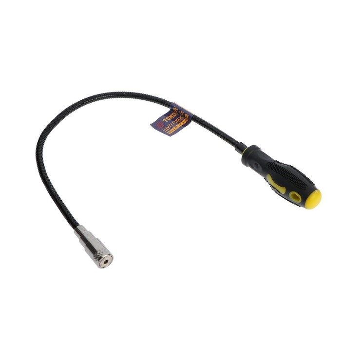 Магнит гибкий ТУНДРА с фонариком, диаметр 17 мм, 590 мм, до 2 кг Магнит гибкий ТУНДРА с фонариком, диаметр 17 мм, 590 мм, до 2 кг