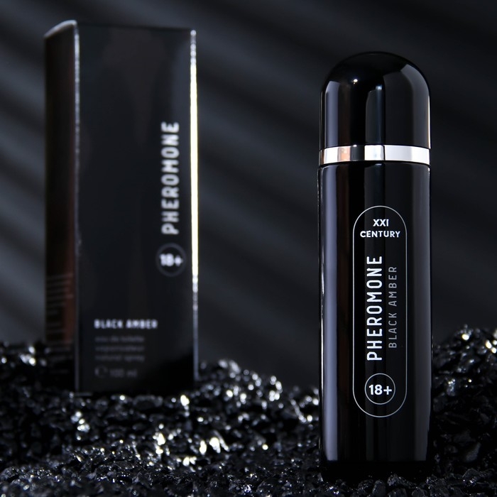 Туалетная вода мужская с феромонами PHEROMONE BLACK AMBER, 100 мл Туалетная вода мужская с феромонами PHEROMONE BLACK AMBER, 100 мл