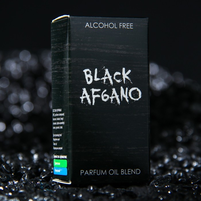Парфюмерное масло мужское Black Afgano, 6 мл Парфюмерное масло мужское Black Afgano, 6 мл