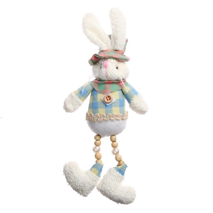 Мягкая игрушка «Зайка», 13 см, виды МИКС Мягкая игрушка «Зайка», 13 см, виды МИКС