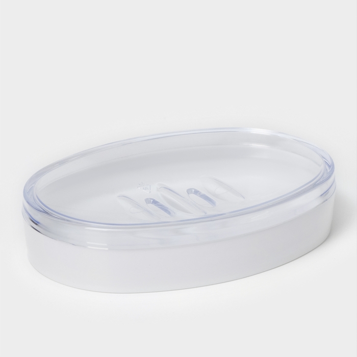 Мыльница Joli, цвет снежно-белый Мыльница Joli, цвет снежно-белый