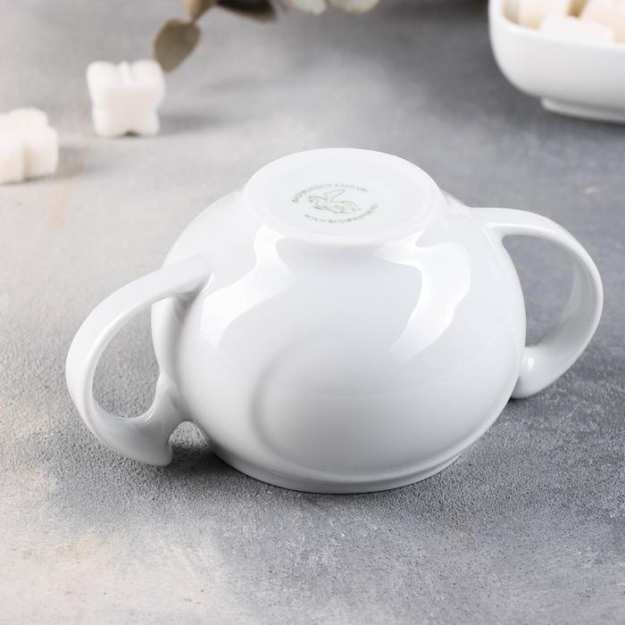 Сахарница с ручками «Бельё», 300 мл Сахарница с ручками «Бельё», 300 мл