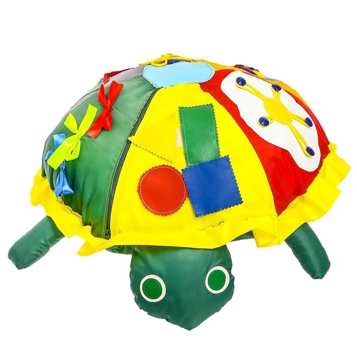 Мягкий модуль «Черепашка» дидактический, МИКС Мягкий модуль «Черепашка» дидактический, МИКС