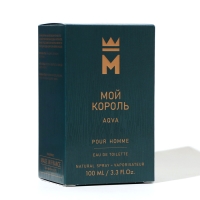 Туалетная вода мужская Мой Король Aqua, 100 мл(по мотивам Aqua Pour Homme (Bvlgari)