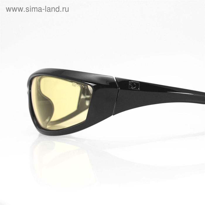 Очки Charger чёрные с жёлтыми линзами ANTIFOG ANSI Z87+ Очки Charger чёрные с жёлтыми линзами ANTIFOG ANSI Z87+