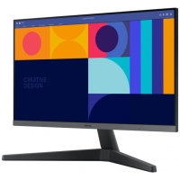 Монитор SAMSUNG LS24C330GAIXCI, 23.8", IPS, 1920x1080, 100Гц, 1 мс, HDMI, DP, чёрный