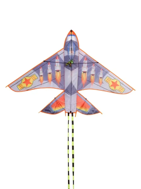 Воздушный змей Funny toys &laquo;Ракета&raquo;, с леской