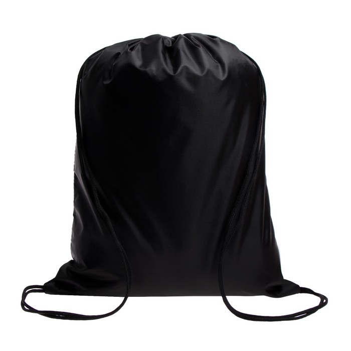 Мешок для обуви 490 Х 410 мм,  Мешок для обуви 490 Х 410 мм, "Стандарт" MAX, (мягкий полиэстер, плотность 210 D), черный