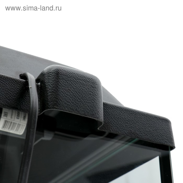 Аквариум Аквариум "Колонна" с крышкой, 36 литров, 32 х 25 х 45/50,5 см, чёрный