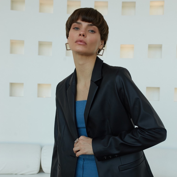 Серьги «Геометрия» обливион, крупные, цвет серебро Серьги «Геометрия» обливион, крупные, цвет серебро