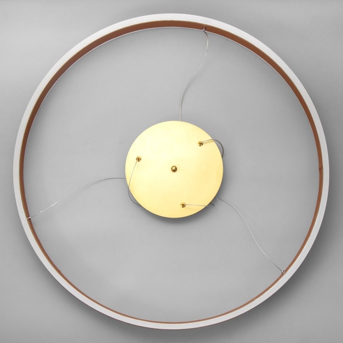 Люстра с ПДУ Люстра с ПДУ "Синтура" LED 100Вт 3000-6000К оранжевый 80х80х7-157см BayerLux