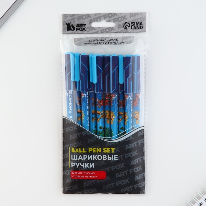 Ручка шариковая синяя паста, 0.7 мм «Самому крутому» пластик Ручка шариковая синяя паста, 0.7 мм «Самому крутому» пластик