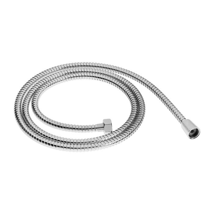 Душевой шланг ZEIN Z2788, 200 см, 1/2 Душевой шланг ZEIN Z2788, 200 см, 1/2", пластик втулка и гайка, нержавеющая сталь, хром