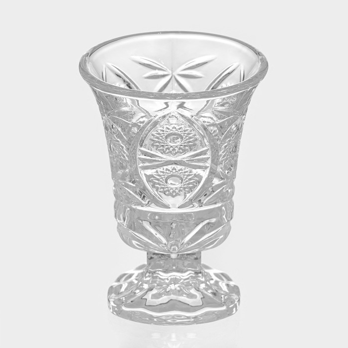 Набор рюмок стеклянных «Ледяная звезда», 40 мл, 5,5×7,5 см, 6 шт Набор рюмок стеклянных «Ледяная звезда», 40 мл, 5,5×7,5 см, 6 шт