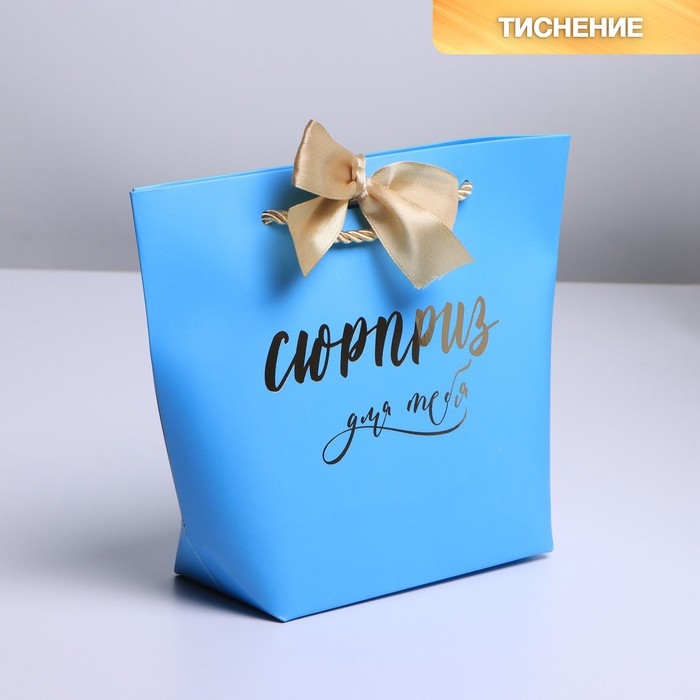 Пакет подарочный, упаковка, «Сюрприз», 14 х 17 х 7 см Пакет подарочный, упаковка, «Сюрприз», 14 х 17 х 7 см