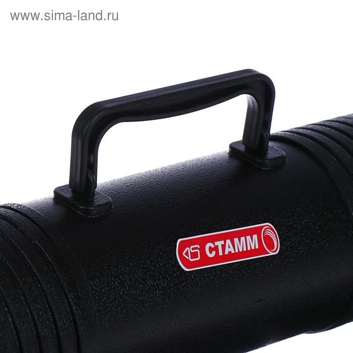 Тубус А1 диаметр 100 мм, длина 650 мм, 3 секции, Стамм, с ручкой, черный Тубус А1 диаметр 100 мм, длина 650 мм, 3 секции, Стамм, с ручкой, черный