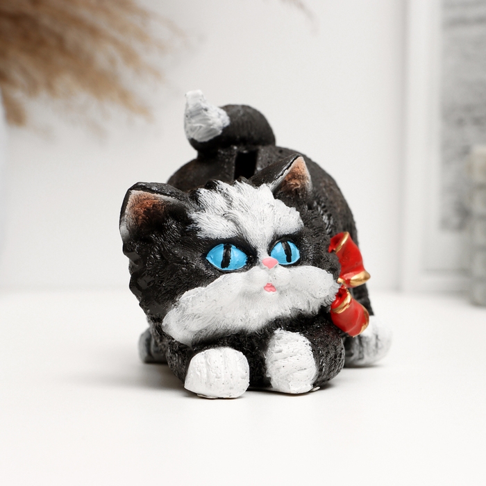 Копилка Копилка "Котенок c бантиком" 10см