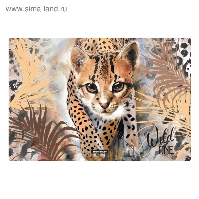 Накладка на стол пластиковая А3, 430 х 290 мм, 550 мкм, Wild Cat Накладка на стол пластиковая А3, 430 х 290 мм, 550 мкм, Wild Cat