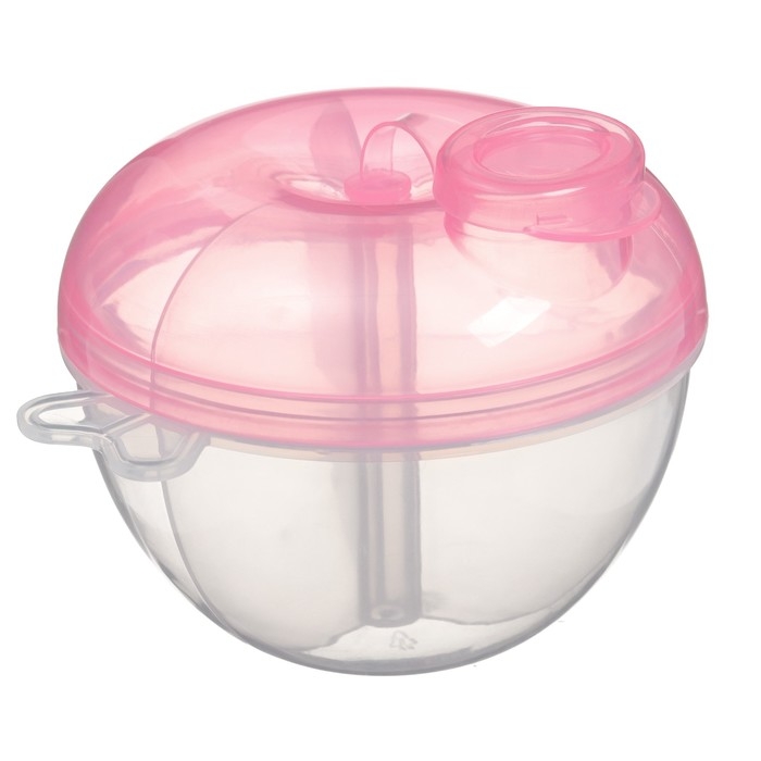 Контейнер для хранения детского питания, 3 секции по 60 мл., 9,5х8,5 см., 180 мл., цвет МИКС Контейнер для хранения детского питания, 3 секции по 60 мл., 9,5х8,5 см., 180 мл., цвет МИКС